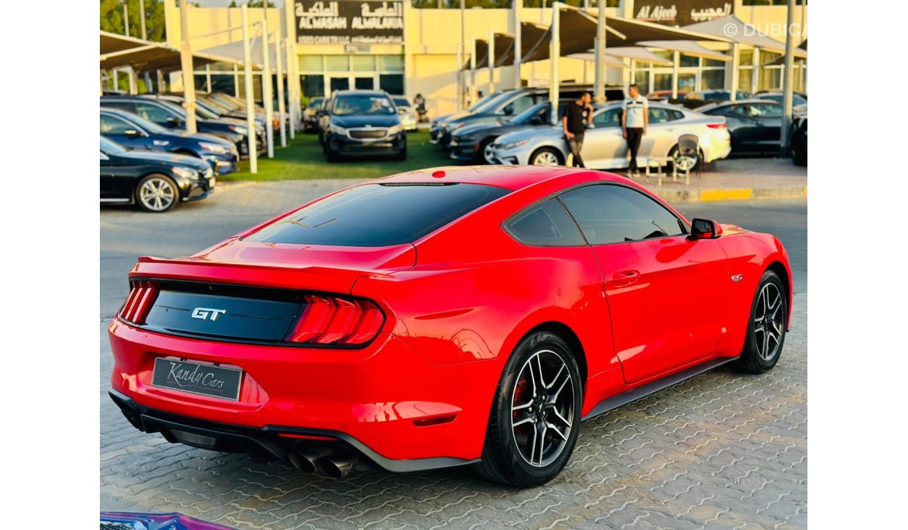 Ford Mustang GT | Monthly AED 1360/- | 0% DP | Paddle Shifters | Leather Seats | Rear View Camera | # 33782