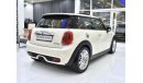 ميني كوبر إس EXCELLENT DEAL for our Mini Cooper S ( 2014 Model ) in White Color GCC Specs