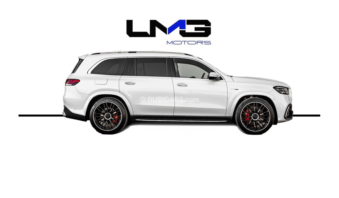 مرسيدس بنز GLS 63 GLS63 AMG | FULL OPTIONS | 7 SEATER | CARBON INTERIOR | 3D SURROUND SYSTEM |HEATING - COOLING SEATS