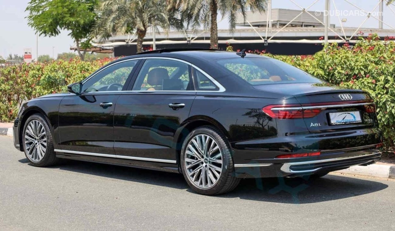 أودي A8 L 55 TFSI Quattro V6 3.0L AWD , 2023 GCC , With 2 Years Warranty & 4 Years Service @Official Dealer