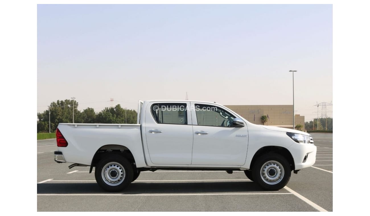 Toyota Hilux 2022 | DLX DIESEL AT 4X4 - RED INTERIOR WITH BLUETOOH, POWER MIRROR AND GCC SPECS - EXPORT ONLY