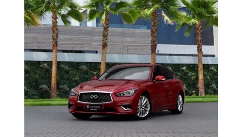 Infiniti Q50 3.0L Twin Turbo | 1,322 P.M  | 0% Downpayment | Agency Service