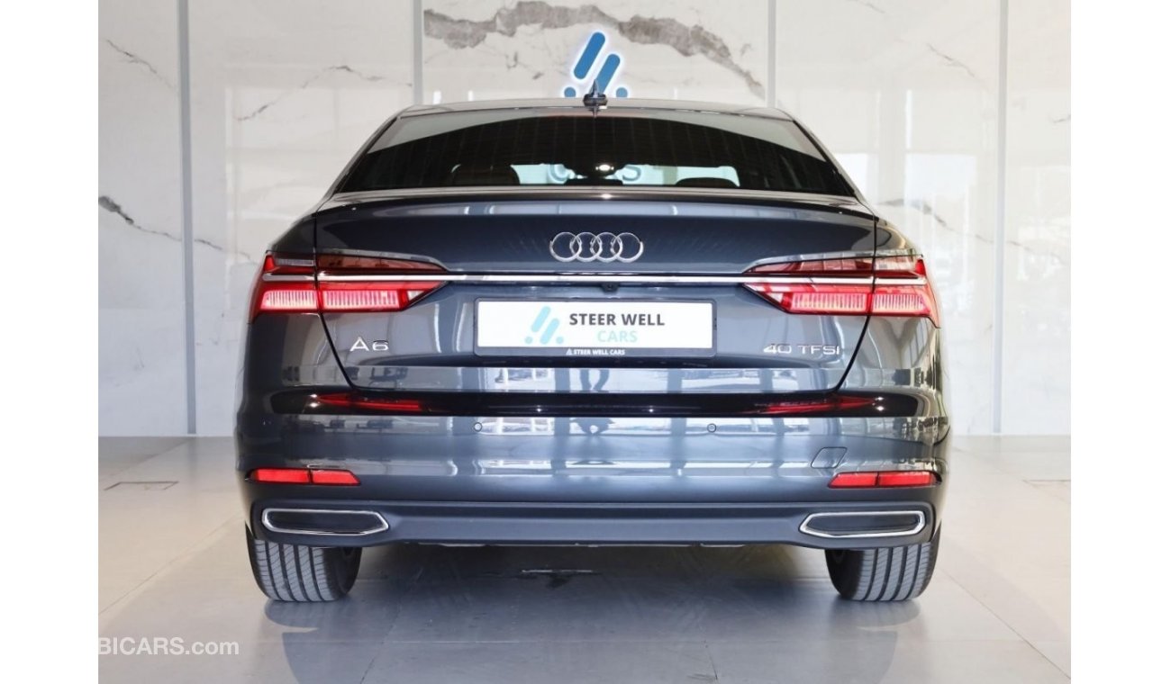 أودي A6 40 TFSI 2.0L | 2 YEARS WARRANTY | GCC SPECS