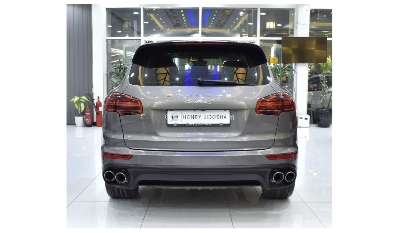 Porsche Cayenne EXCELLENT DEAL for our Porsche Cayenne S ( 2015 Model ) in Grey Color GCC Specs