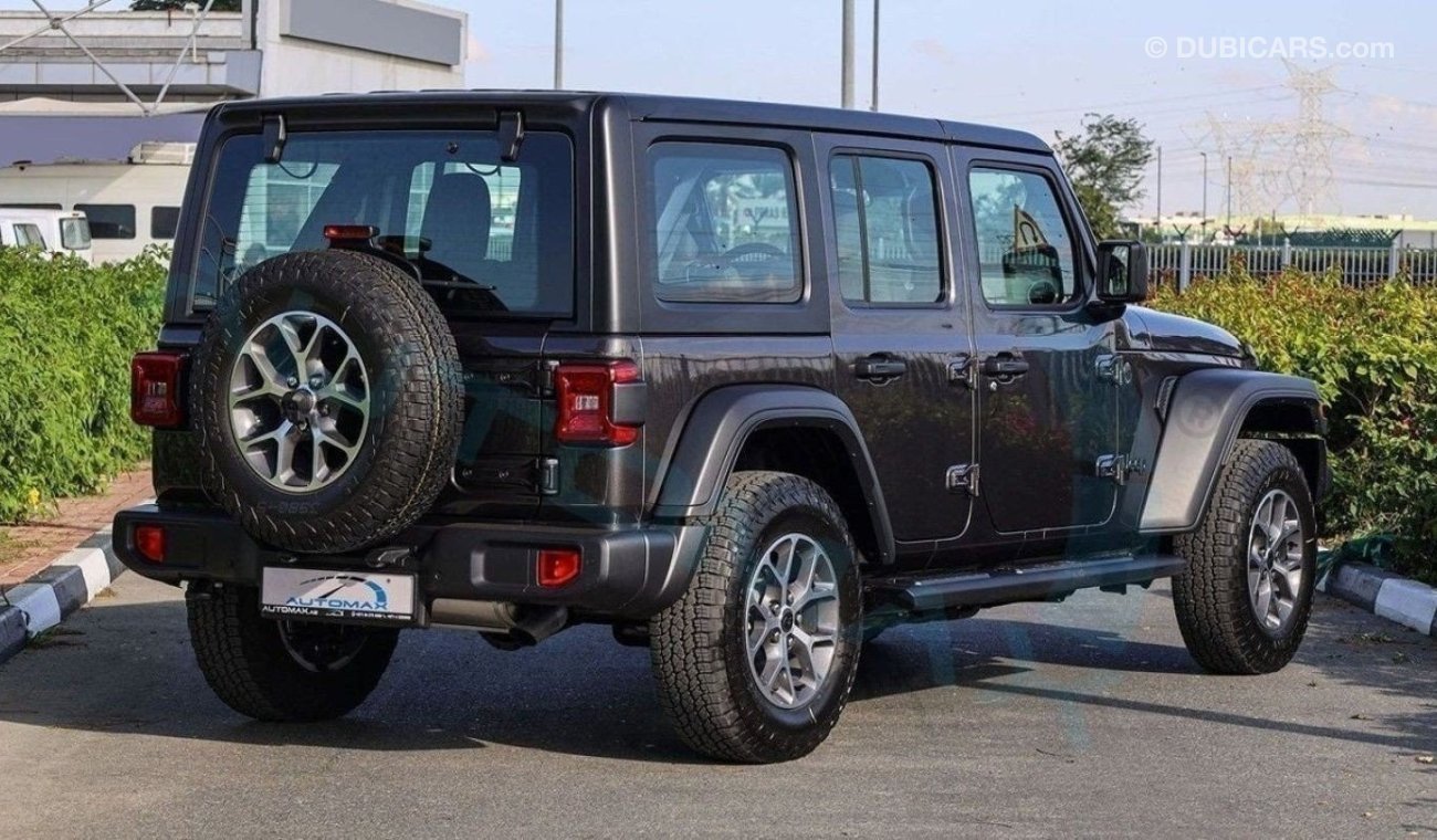 Jeep Wrangler Unlimited Sport Plus , 2024 GCC , 0Km , With 5 Years Warranty & 3 Years Service @Official Dealer