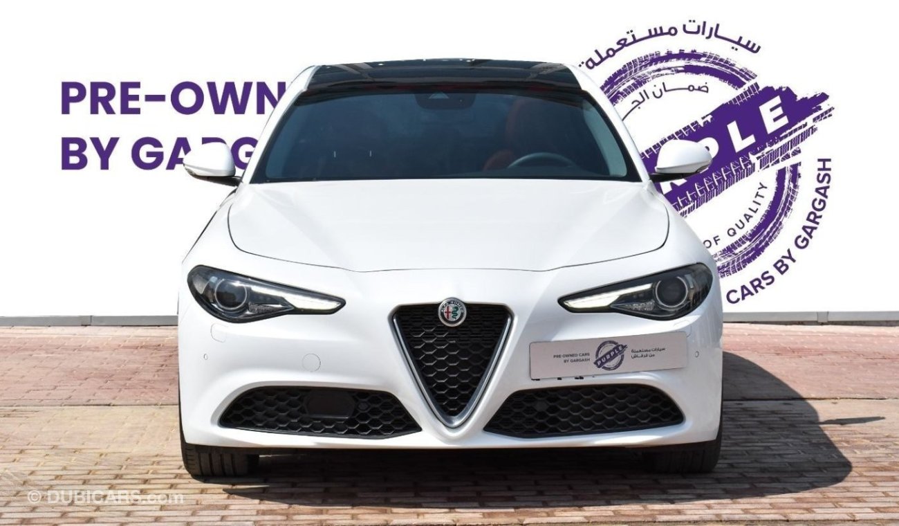 ألفا روميو جوليا سوبر | 2020 | Warranty & Service | Service History | Low Mileage