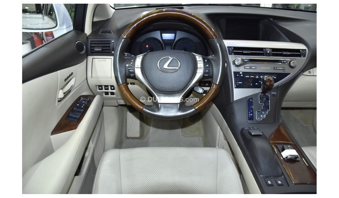 Lexus RX350 EXCELLENT DEAL for our Lexus RX350 ( 2014 Model ) in White Color GCC Specs