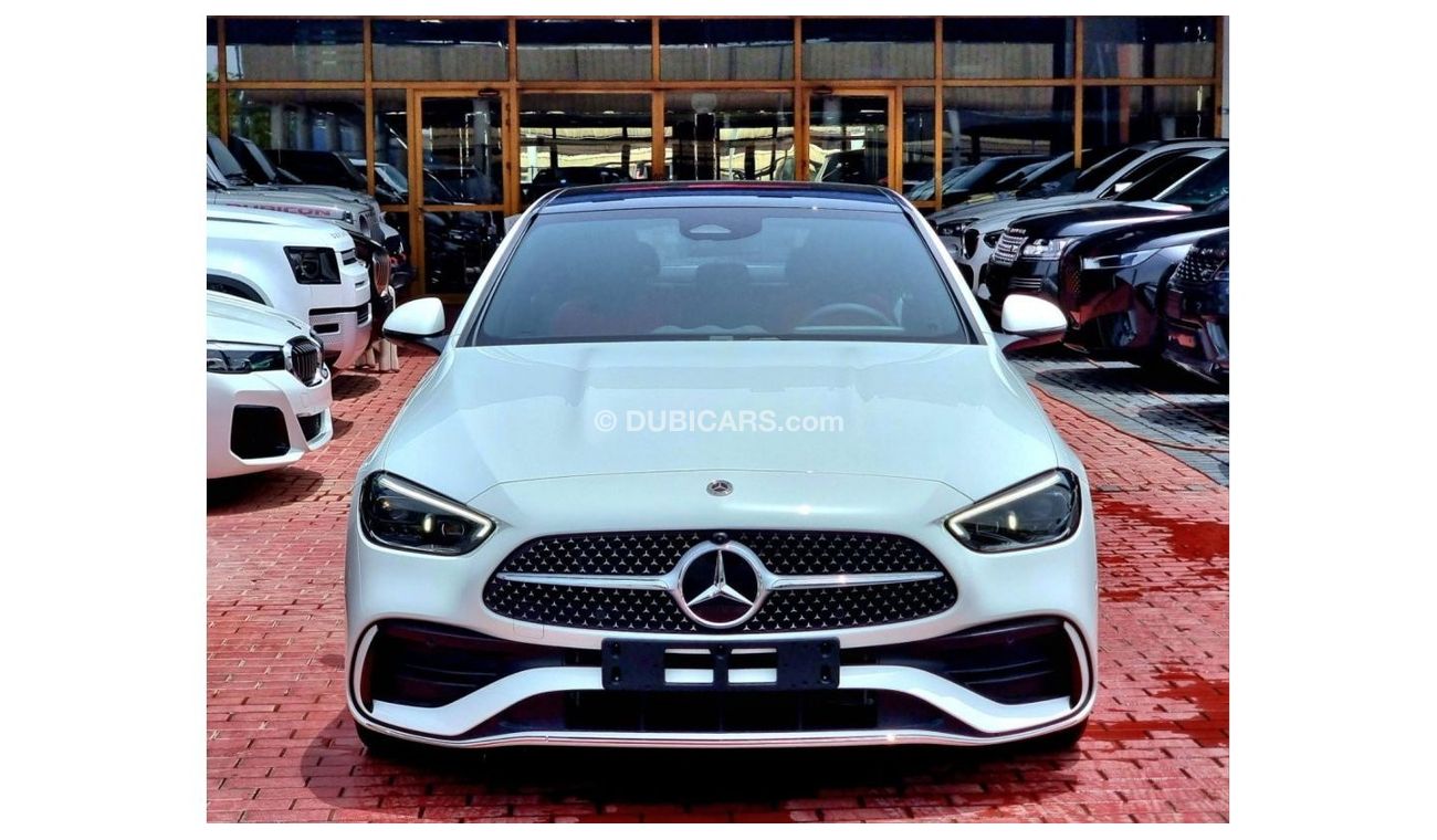 Mercedes-Benz C200 AMG Under Warranty 2023 GCC