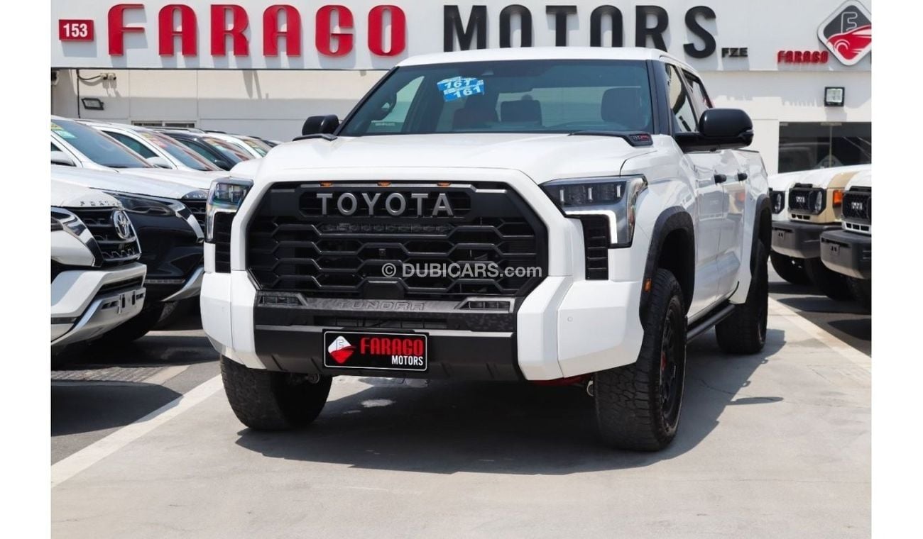 تويوتا تاندرا 2024 TOYOTA TUNDRA TRD PRO 3,5 TWINTURBO i-FORCE MAX