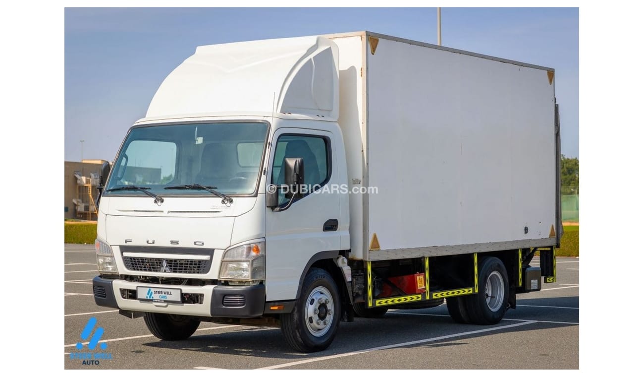 Mitsubishi Fuso 2021 Canter - Short Chassis - Dry Box with Tail Lift - Diesel M/T - GCC - Book Now!