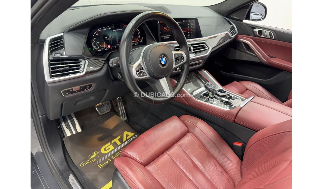 بي أم دبليو X6 M50i 4.4L 2023 BMW X6 M50i, Nov 2027 AGMC Warranty + Service Package, Full Service History, GCC