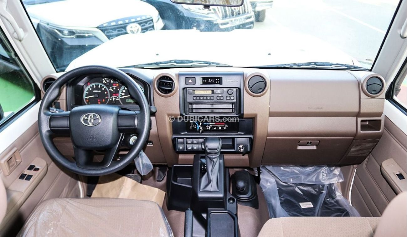 تويوتا لاند كروزر هارد توب 2024 Model Toyota Land Cruiser Hard Top LC78, 4.0L Petrol 4WD A/T (SFX.LC78OP-E1)