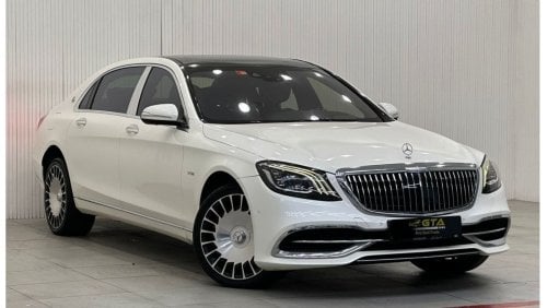 Mercedes-Benz S600 Maybach 2018 Mercedes-Benz S650 Maybach, 1 Year Warranty, Full Gargash Agency Service History, GCC