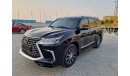 Lexus LX570 Lexus LX 5.70 2008 facelifted 2021 GCC FUll OPTION V8 PETROL left hand drive