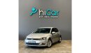 Volkswagen Golf SE AED 765pm • 0% Downpayment • VW Golf • 2 Years Warranty