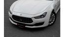 Maserati Ghibli GT | 3,525 P.M  | 0% Downpayment | Maserati Warranty!