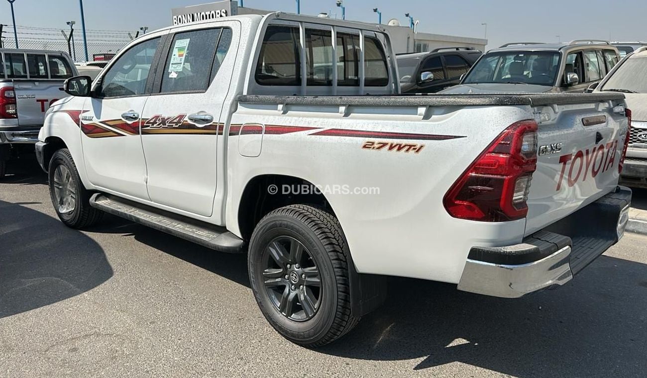 تويوتا هيلوكس TOYOTA HILUX 2.7 AT FULL OPTION WITHOUT PUSH START WHITE 2025