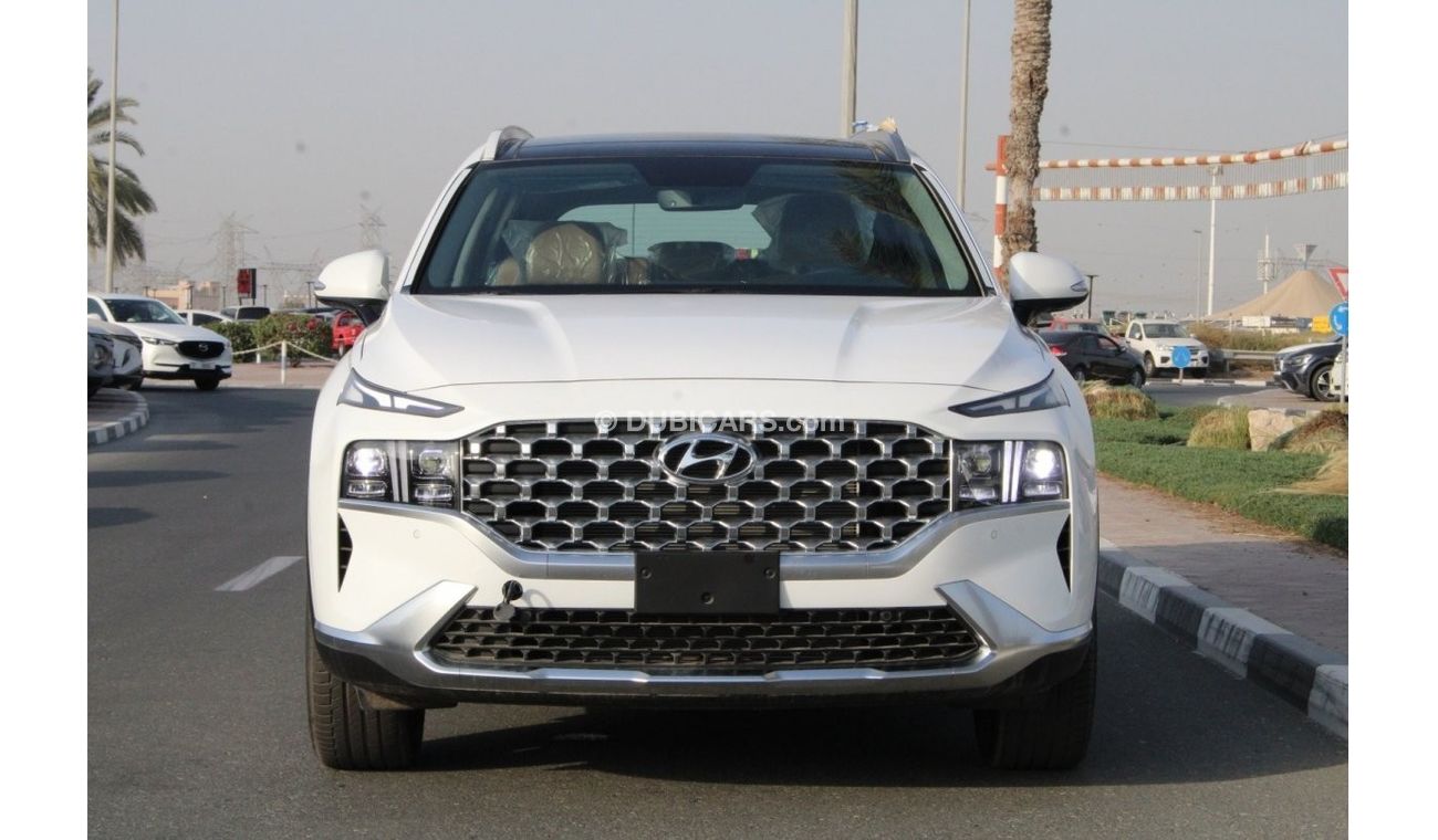 هيونداي سانتا في 2.5L, LEATHER SEAT, ELECTRIC SEAT, PUSH START, PANORAMIC ROOF, MODEL 2023 FOR EXPORT ONLY