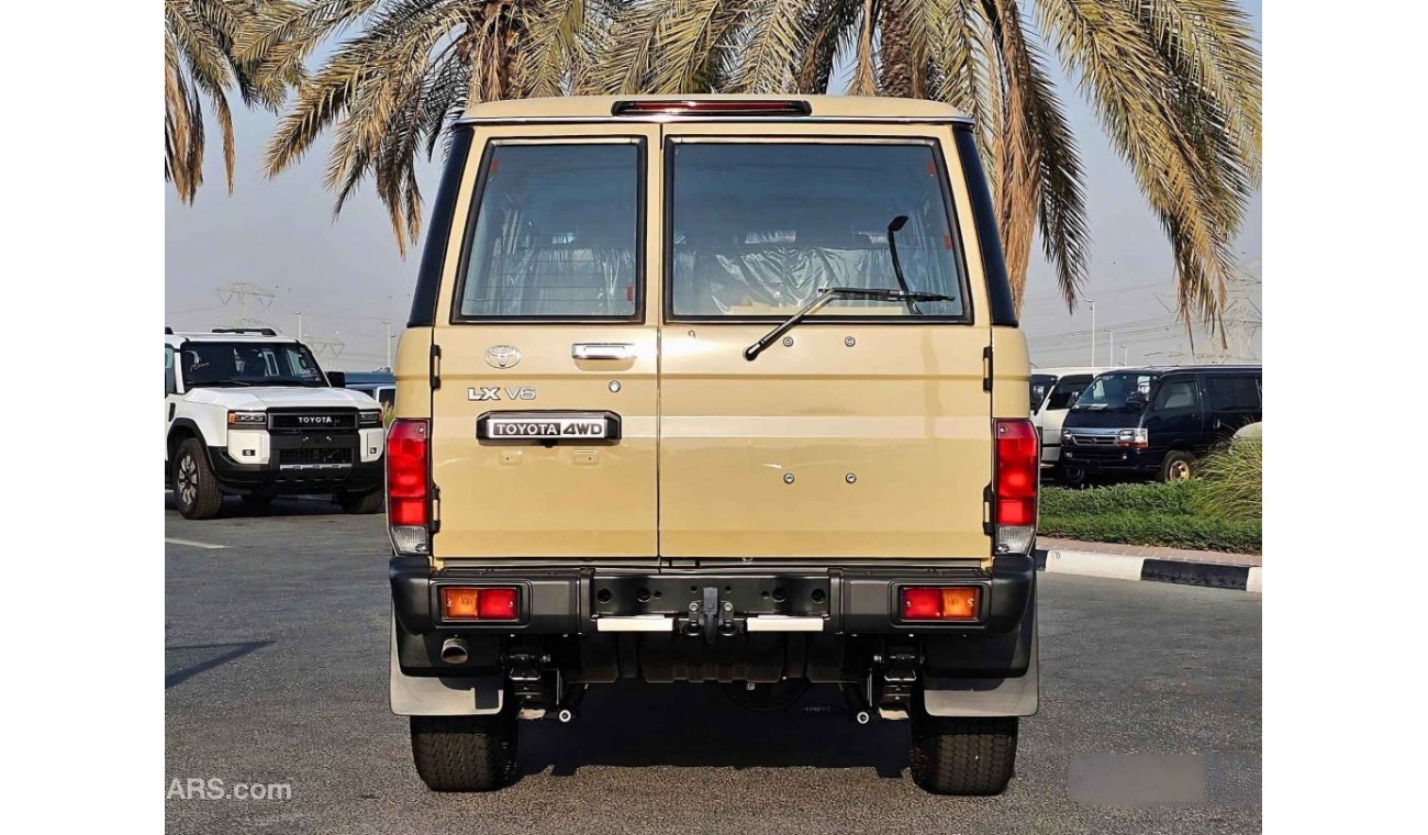 تويوتا لاند كروزر هارد توب 4.0L PETROL V6, WOOD,STEERING / WINCH SNORKEL,HIGH OPTION (CODE# 68030)