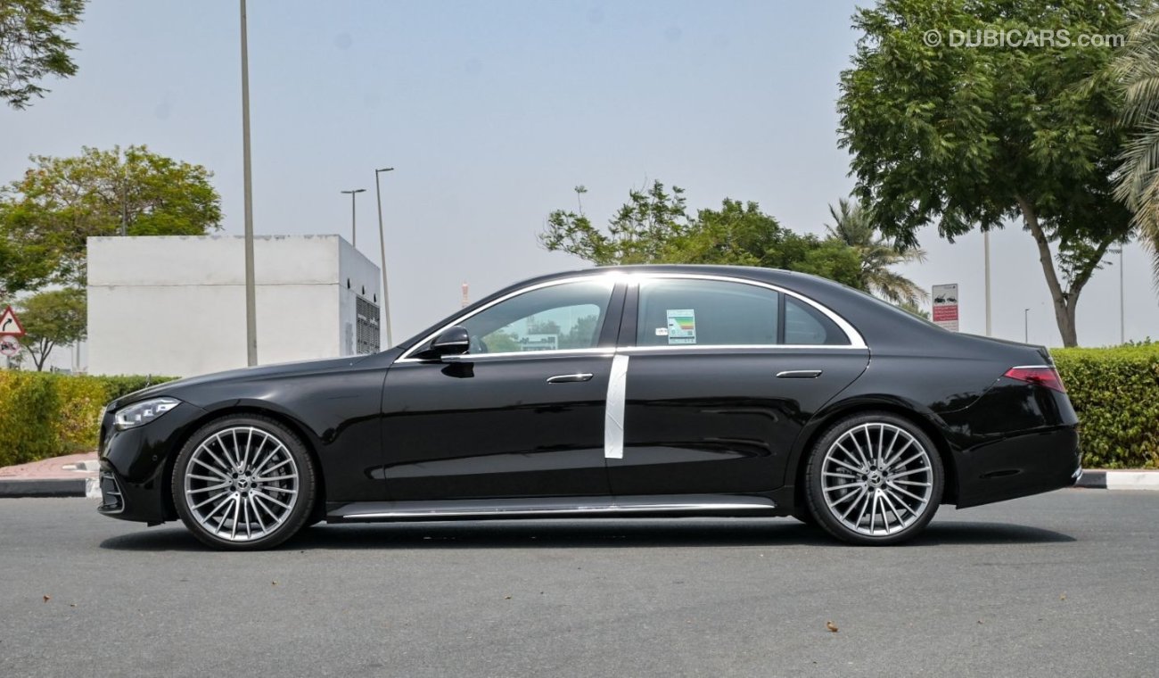 مرسيدس بنز S 450 Mercedes-Benz S450 GCC, Fully Loaded, Rear Axel Steering, Rear Entertainment Screens,Brand New, 2024