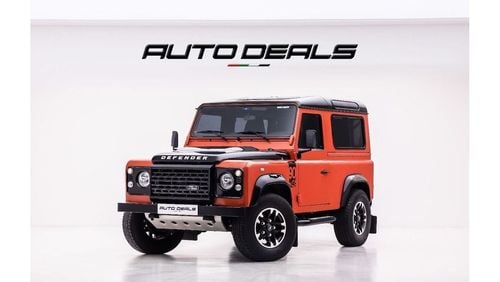 Land Rover Defender 90 S/W Adventure | GCC | Full Service History | Very Low Mileage | Perfect Condition | 2.2L i4