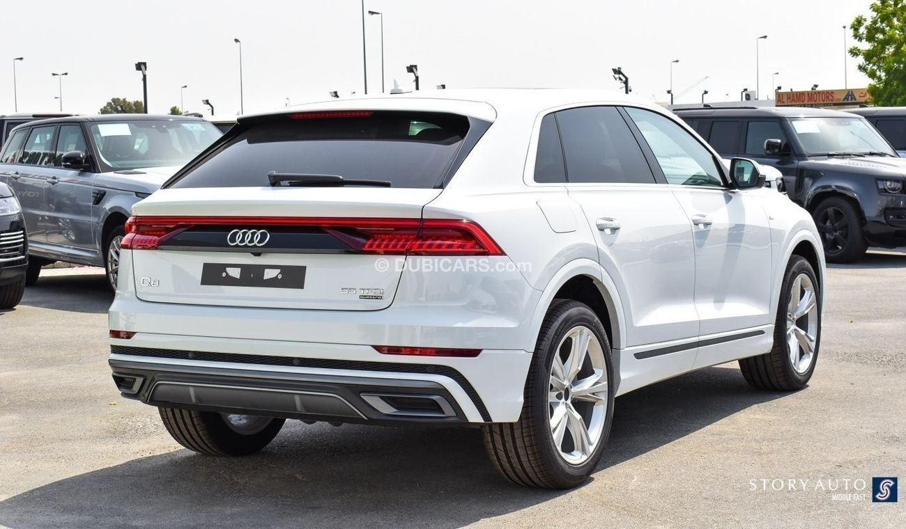 أودي Q8 55 TFSI MHEV S‐line Selection Quattro V6 3.0L Aut. (For Local Sales plus 10% for Customs & VAT)