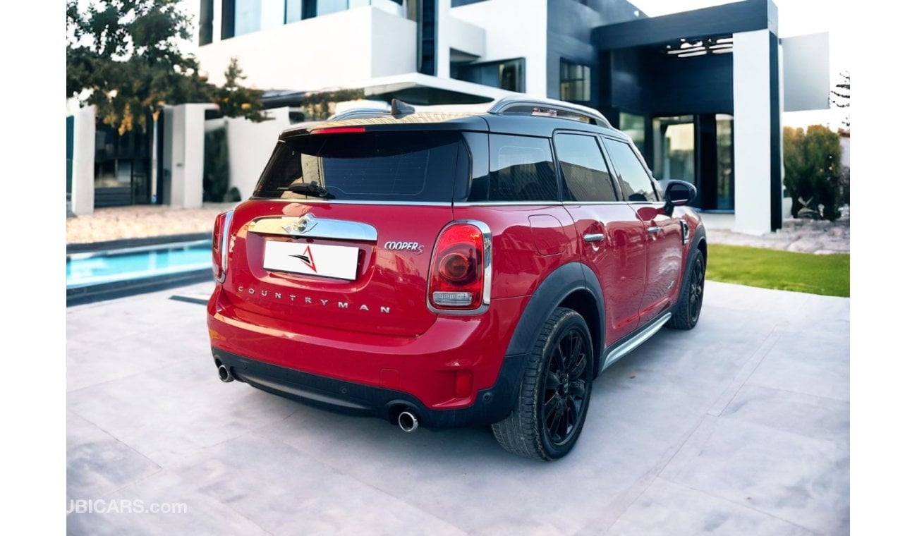 Mini Cooper S Countryman AED 1,115 PM Available | MINI COUNTRYMAN COOPER S 2018 | ALL 4 | GCC SPECS | LOW MILEAGE