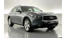 Infiniti QX70 Luxury / Luxe Sensory | 1 year free warranty | 7 day return policy | Zero down payment