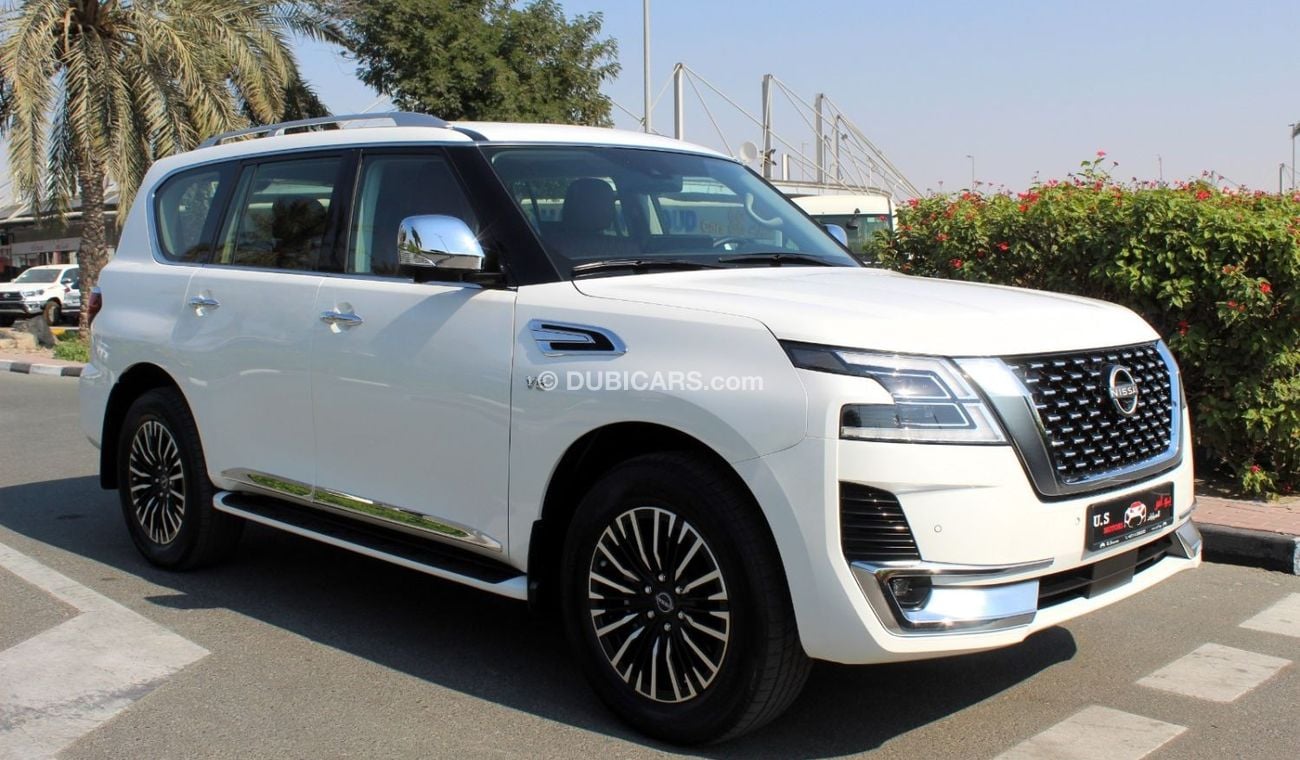 نيسان باترول LE Platinum City 5.6L 2023 GCC WITH AGENCY WARRANTY & SERVICE CONTRACT IN MINT CONDITION