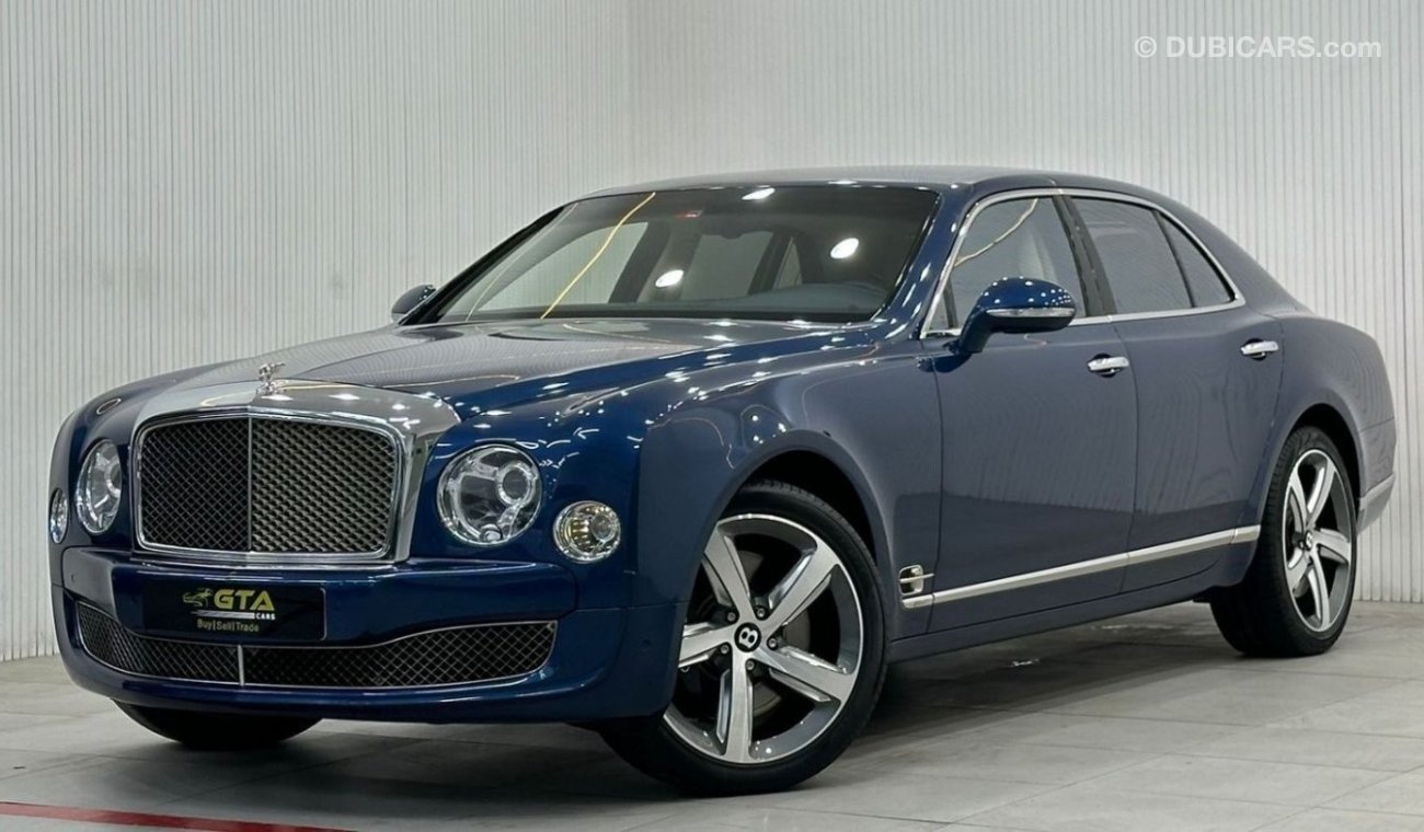 بنتلي مولسان 2016 Bentley Mulsanne Speed, Service History, Full Options, Low Kms, Excellent Condition, GCC