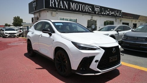 لكزس NX350 لكزس NX350 F Sport (TAZ A25) 2.4 لتر CUV AWD 5 أبواب ، 360 كاميرا ، رادار ، مغادرة المسار ، مثبت الس