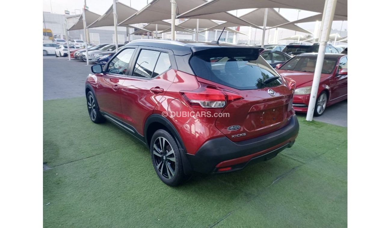 Nissan Kicks 2019 model, imported 1600 cc, red / black color, cruise control, alloy wheels, sensors, rear camera,