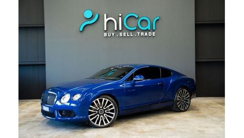 بنتلي كونتيننتال جي تي 2013 Bentley Continental 4.0 8cyl, GCC, Clean car