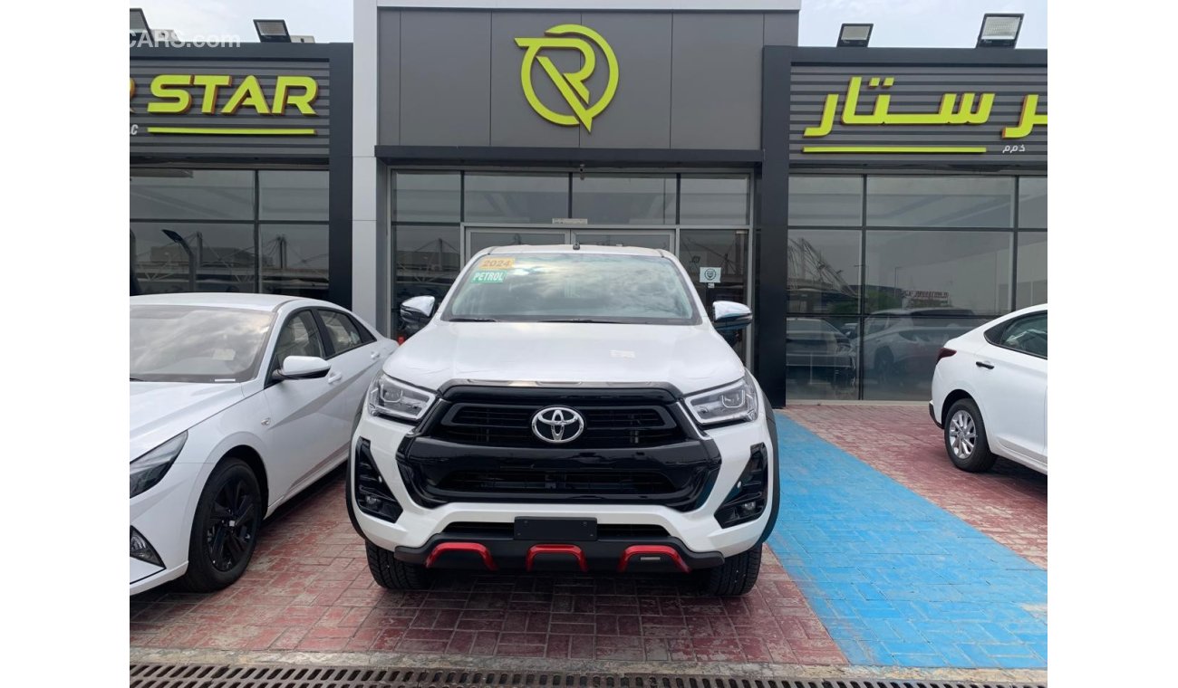 تويوتا هيلوكس 2024 TOYOTA HILUX SR5 4.0L V6 WHITE AND GREY AVAILABLE