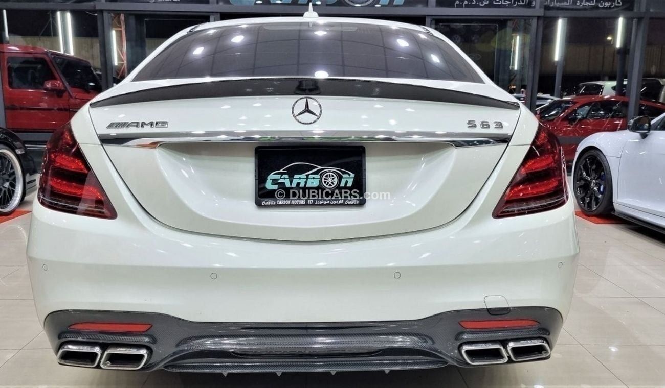 Mercedes-Benz S 63 AMG Std SUMMER PROMOTION MERCEDES S63 AMG 4MATIC+ GCC IN BEAUTIFUL SHAPE ONLY 45K KM FOR 265K AED