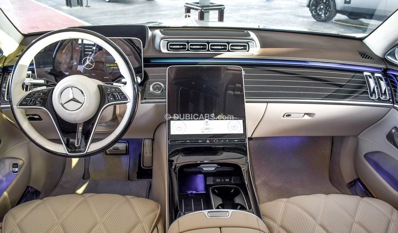 مرسيدس بنز S680 Maybach TWO TONE*FIRST CLASS FOND*4D BURMESTER*FULL OPTION