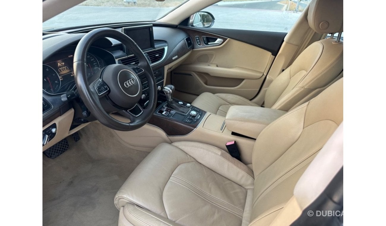 Audi A7 S-Line MODEL 2013 GCC CAR PERFECT CONDITION FULL OPTION S LINE SUN ROOF LEATHER SEATS FULL ELECTRIC