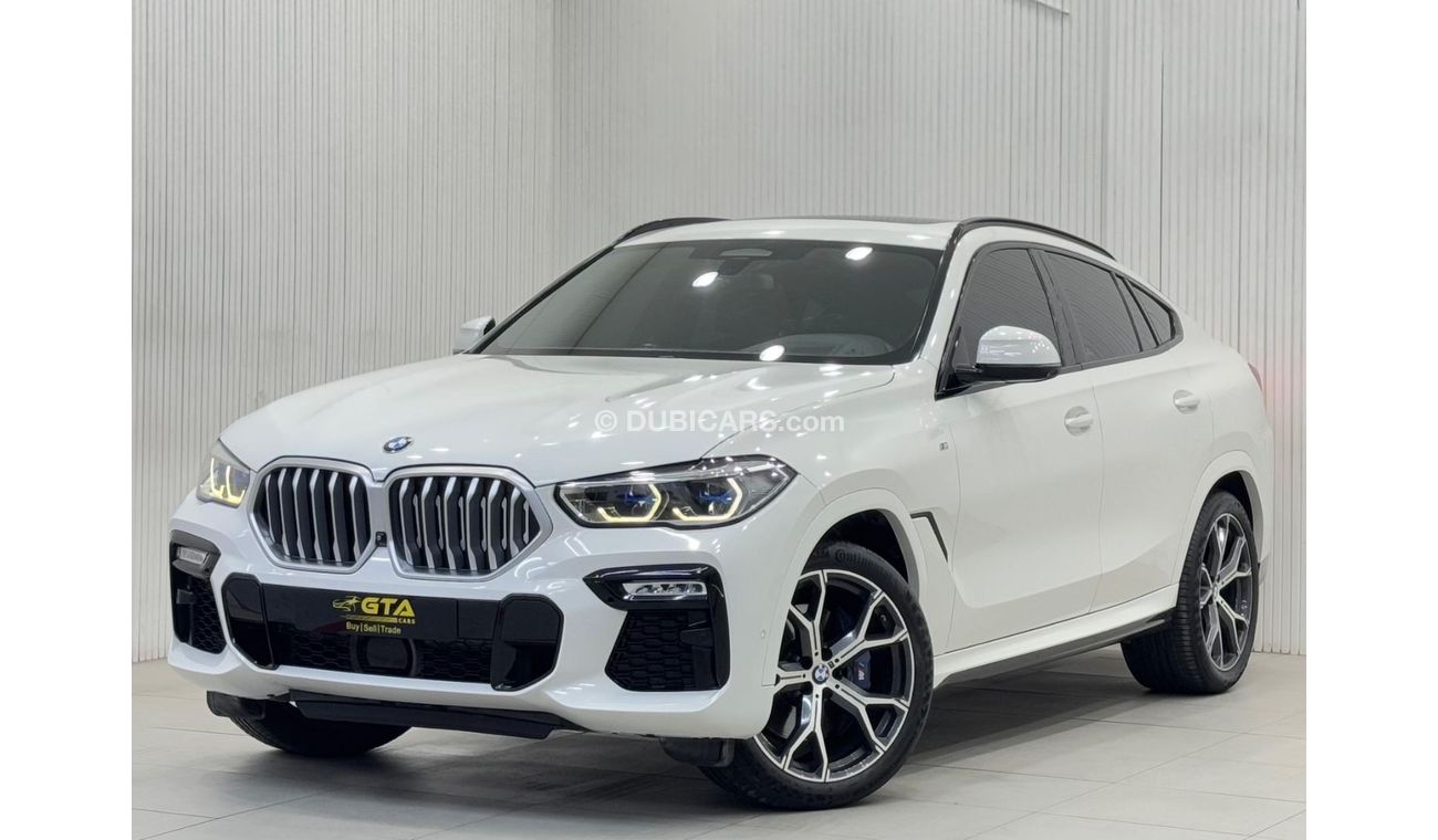 بي أم دبليو X6 40i M Sport 3.0L 2021 BMW X6 xDrive40i M-Sport, Dec 2025 BMW Warranty + Service Pack, Full Options,