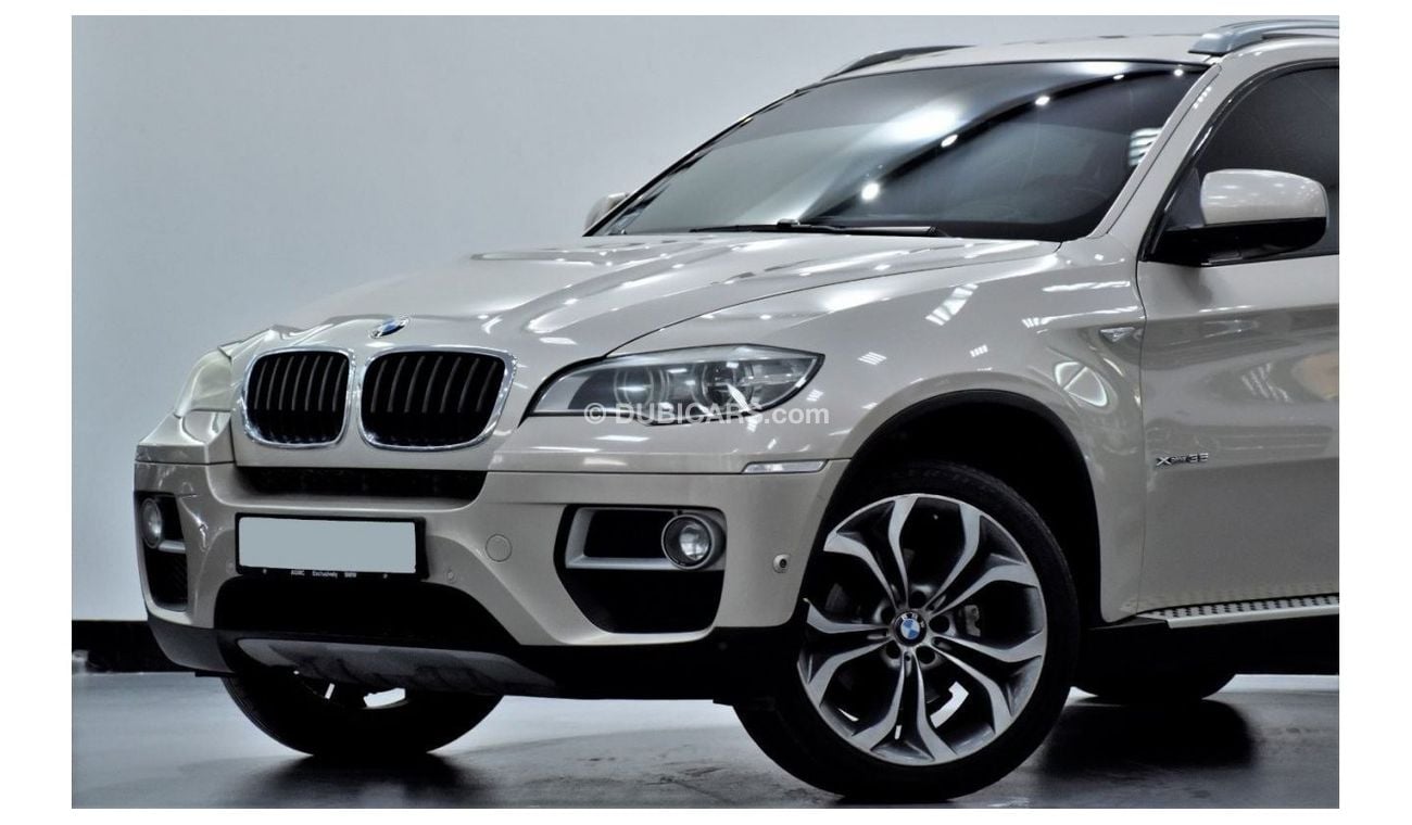 BMW X6 EXCELLENT DEAL for our BMW X6 xDrive35i ( 2013 Model ) in Silver / Beige Color GCC Specs