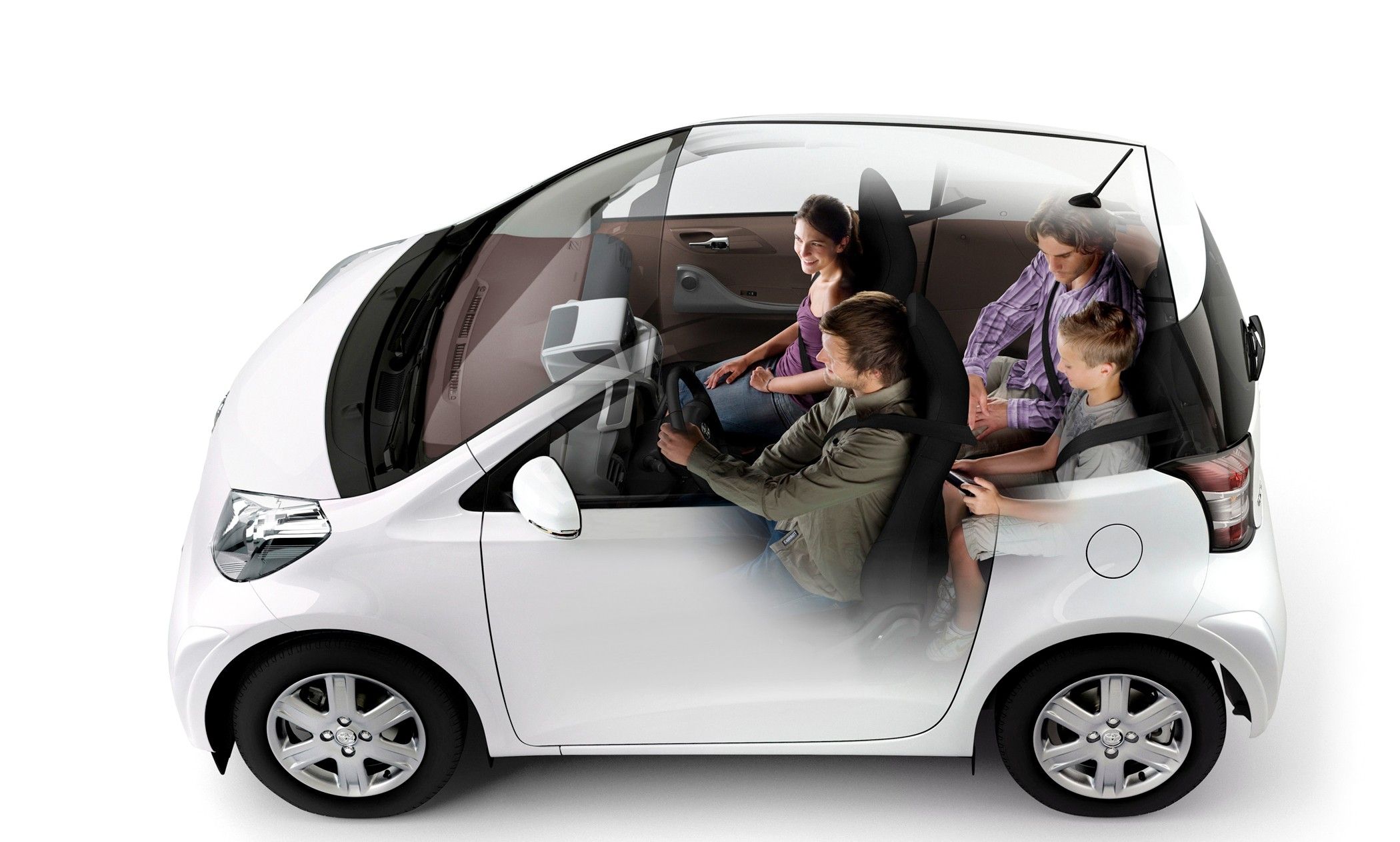 Toyota IQ Images - IQ Interior & Exterior Photos in UAE