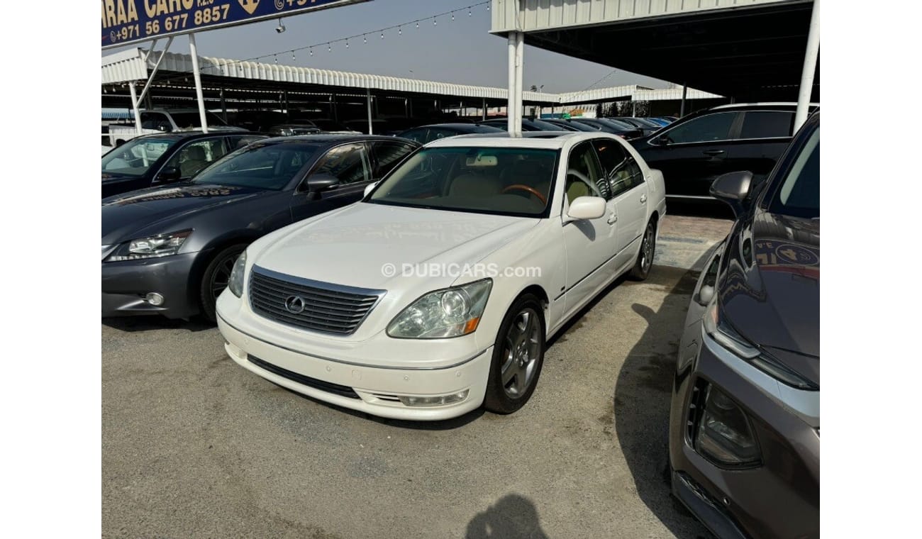 لكزس LS 430 لكزس LS430 موديل 2004 آوراق جمارك بحالة جيد جدا نص الترا