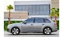 Audi Q7 S Line  | 3,425 P.M | 0% Downpayment | Full Option | Spectacular Condition!