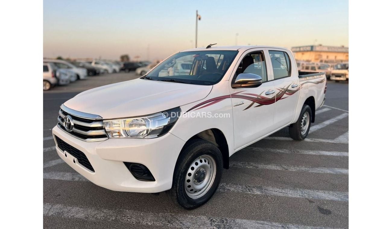 تويوتا هيلوكس 2021 TOYOTA HILUX 2.8L V4  Gcc*DIESEL* MANUAL TRANSMISSION  +POWER WINDOW + 4X4  - DOUBLE CABIN