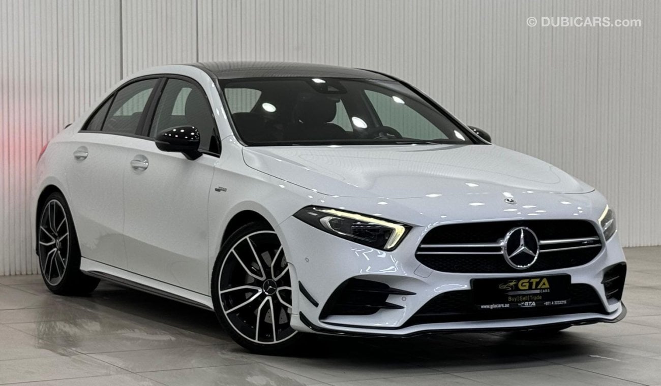 مرسيدس بنز A 35 AMG بريميوم 2021 Mercedes Benz A35 AMG 4MATIC Aerodynamic Package, Nov 2025 Mercedes Warranty, Full Opti