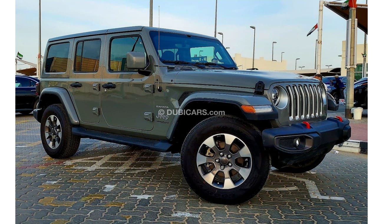 Used Jeep Wrangler Sahara Wrangler sahra 2021 clean title 2021 for sale ...