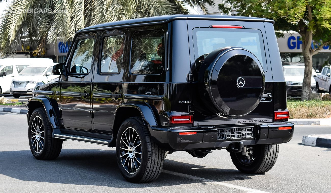 Mercedes-Benz G 500 V8 40 YEARS OF LEGEND