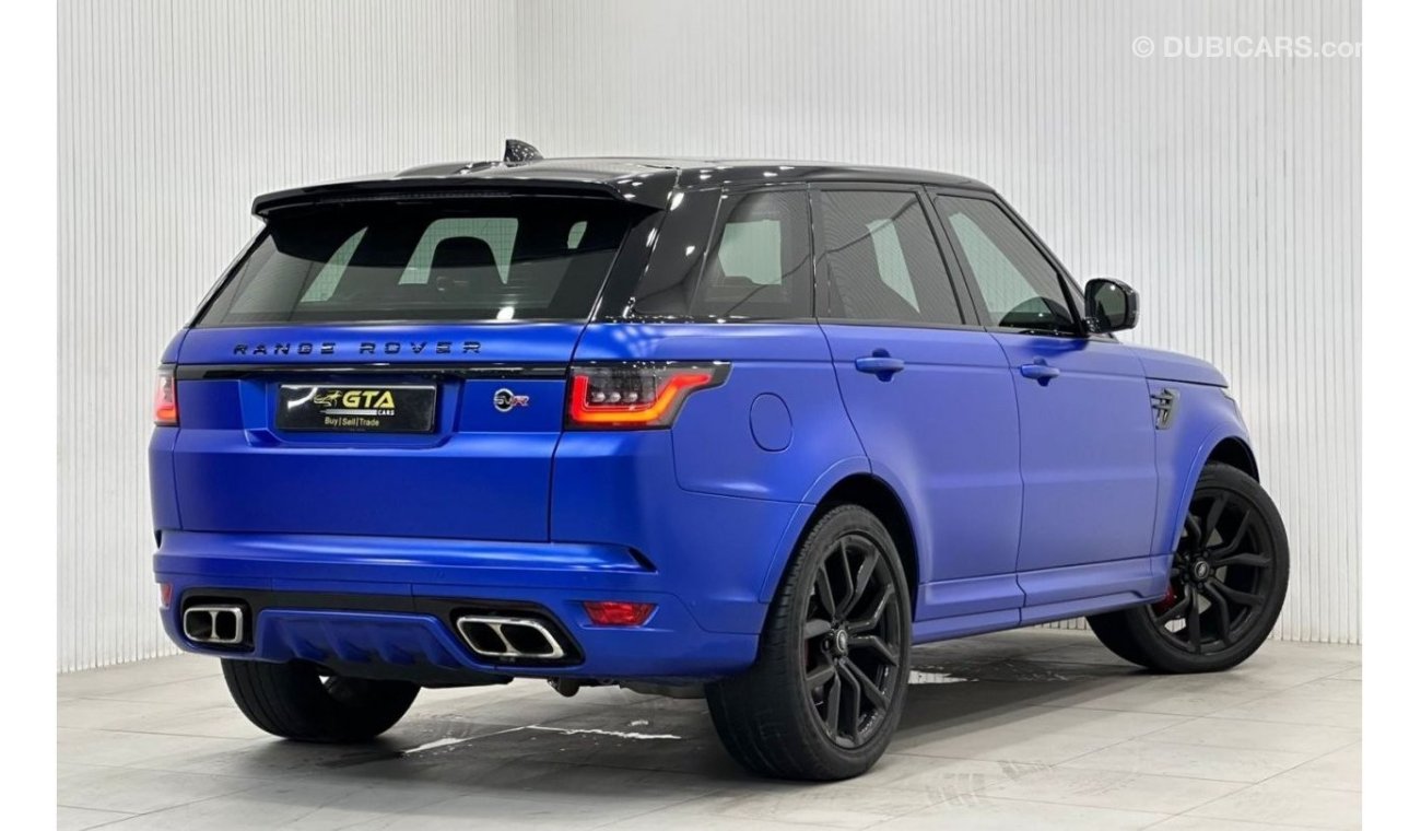 Land Rover Range Rover Sport SVR 2019 Range Rover Sport SVR, DEC 2025 Al Tayer Warranty, Full Service History, GCC