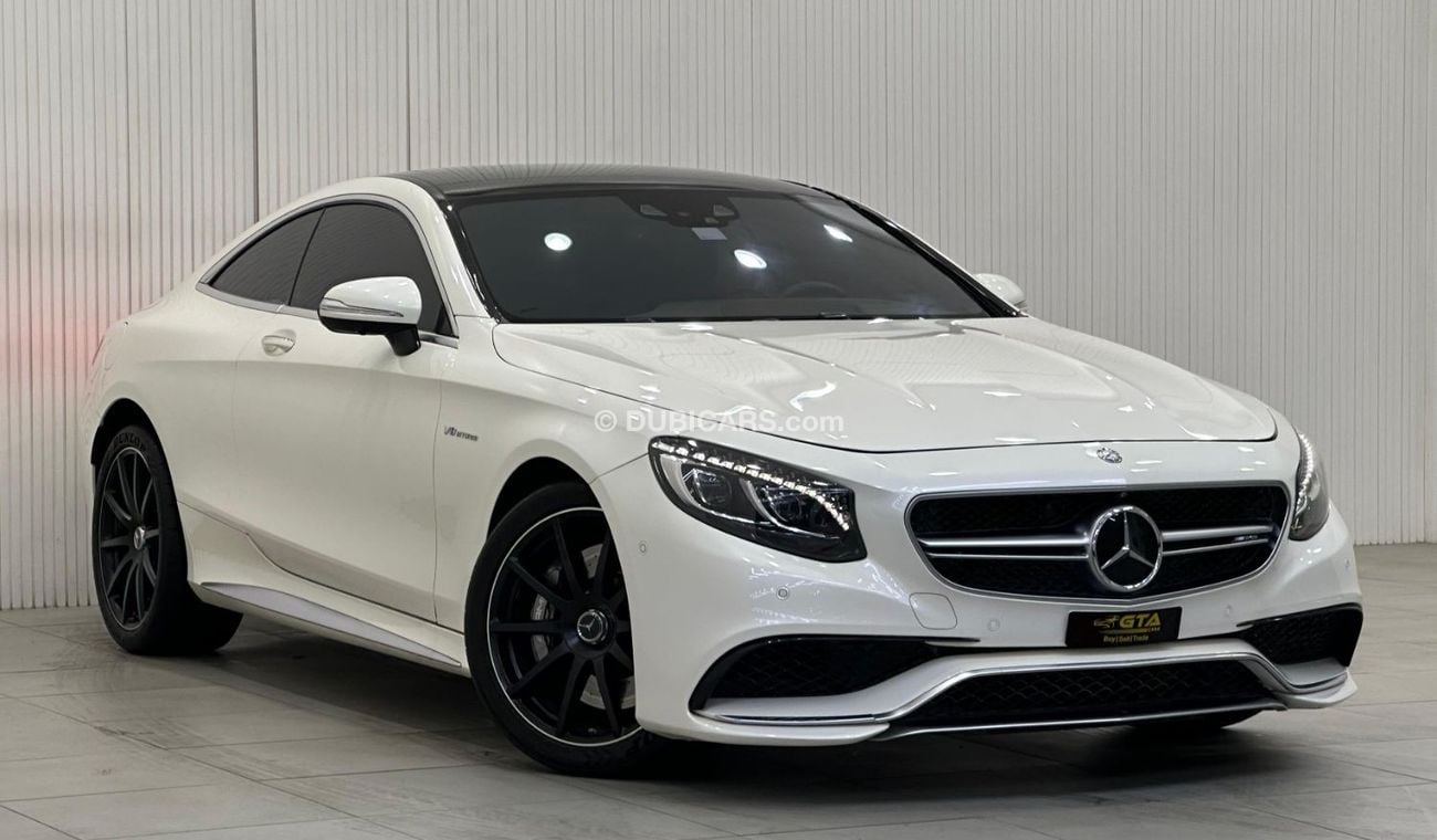 Mercedes-Benz S 63 AMG Std 5.5L 2015 Mercedes-Benz S63 AMG Coupe, Excellent Condition, Service History, GCC