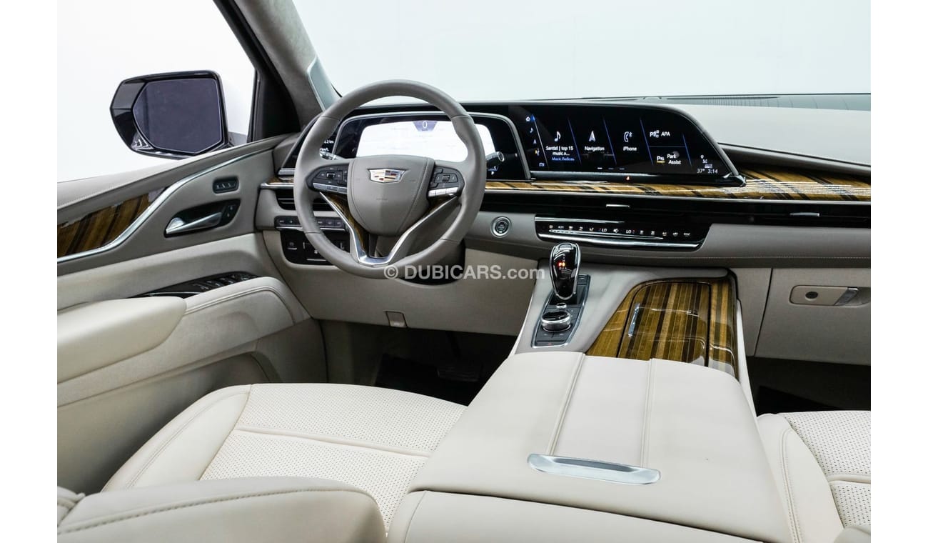 كاديلاك إسكالاد Sport Platinum 6.2L 4WD 2022 I CADILLAC ESCALADE 600 I PLATINUM I REAR ENTERTAINMENT I WARRANTY