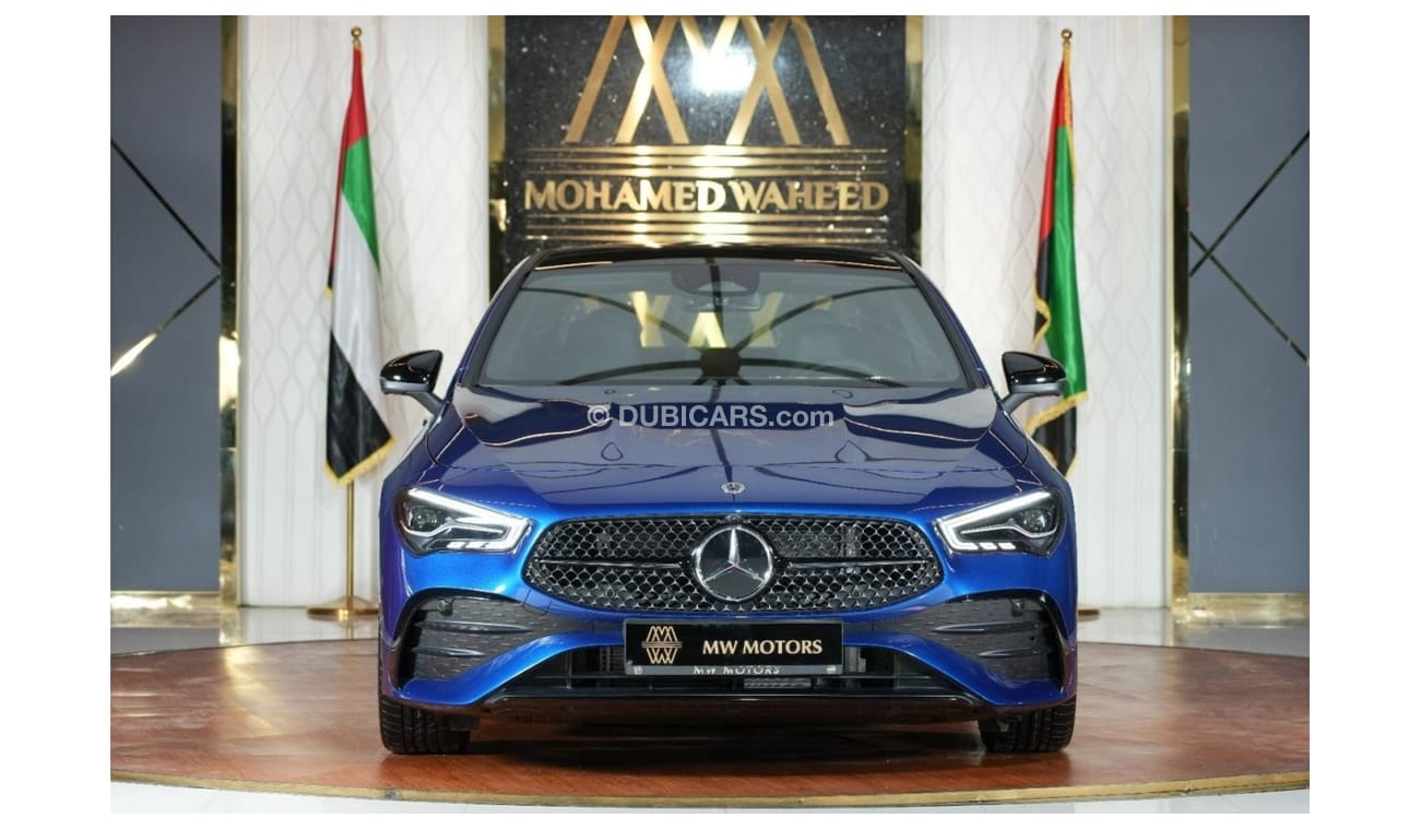 مرسيدس بنز CLA 200 Mercedes-Benz CLA 200 | 2024 GCC 0km | AMG Package | Night Package | 360 View